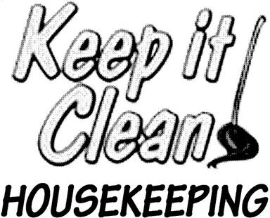 Keep it Clean Housekeeping